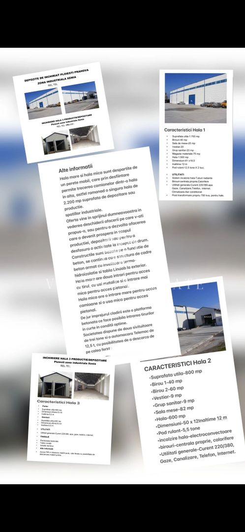 Hala industriala, productie/depozitare.Zona Xenia.Ploiesti - Poză 1