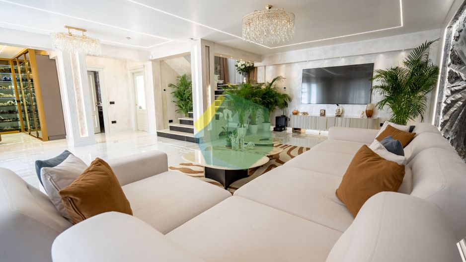 VILA ULTRA-LUX/ OTOPENI CENTRAL/SMART HOME/PISCINA - Poză 9