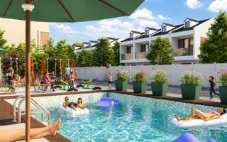 Vila moderna tip duplex, 4 camere, ansamblu privat cu piscina - Poză 1