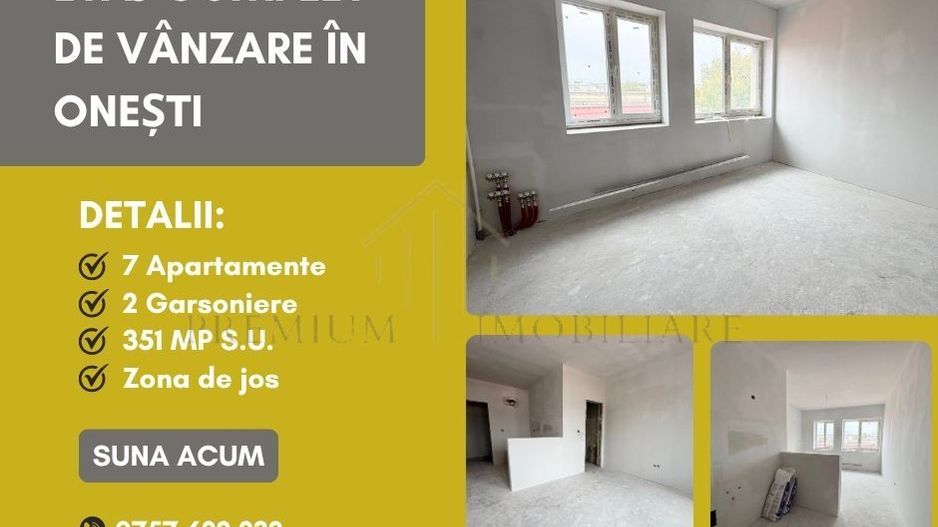 Oportunitate unică de investiție – Etaj complet de vânzare în Onești - Poză 1