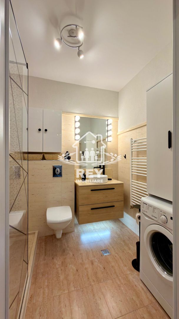 Apartament de închiriat 2 camere|Doamna Stanca|Selimbar|Nou|Parcare|Balcon - Poză 11
