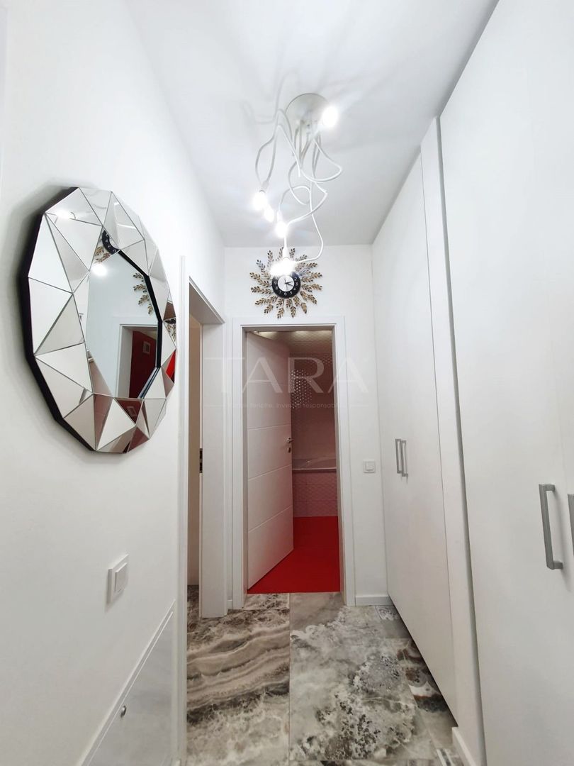 Apartament cu 3 camere complet mobilat, parcare inclusă. Zona BMW. - Poză 13