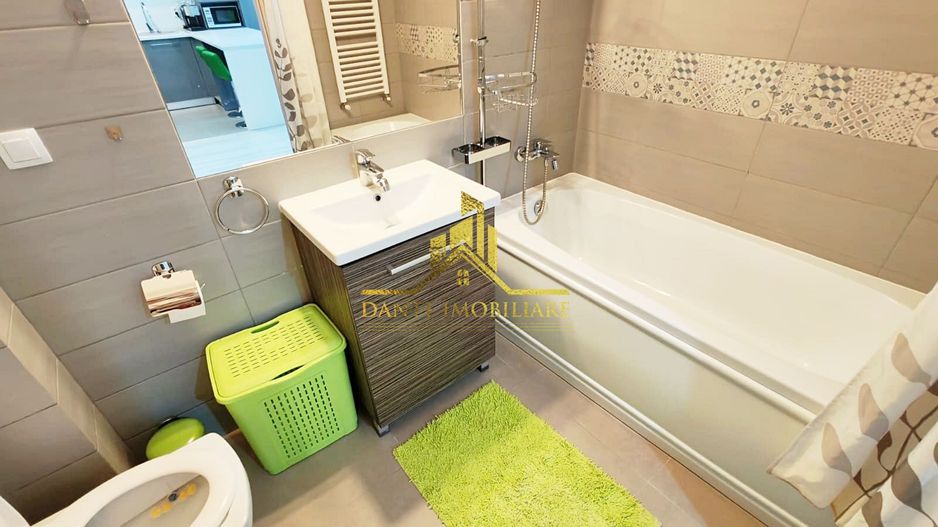 2 camere, mobilat modern, bloc nou, terasa, parcare, Buna Ziua, LIDL - Poză 7