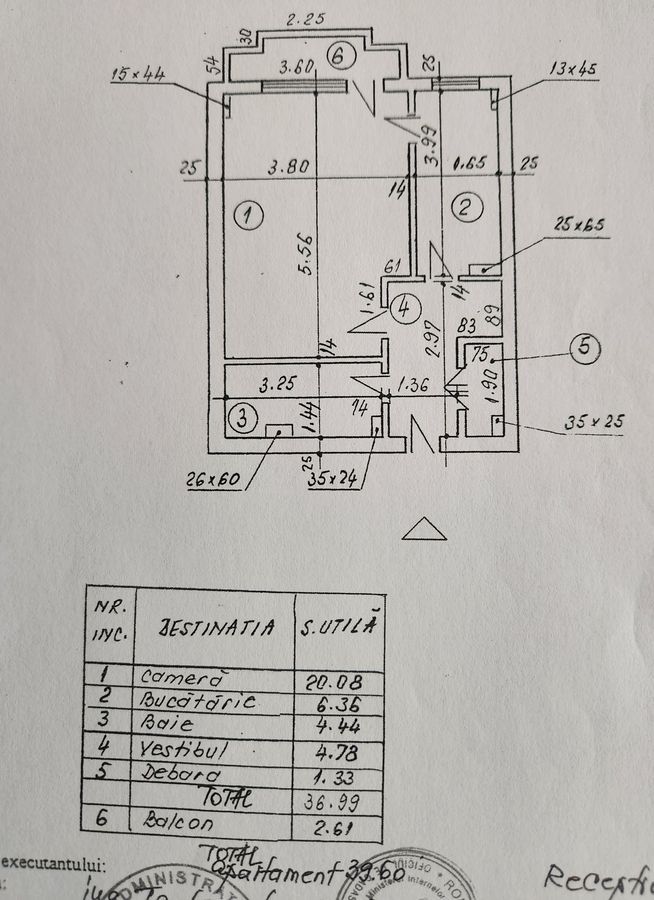 GARSONIERA SPATIOASA | BLOC 1987 | TEI/ UTCB COMISION 0% - Schiță 12