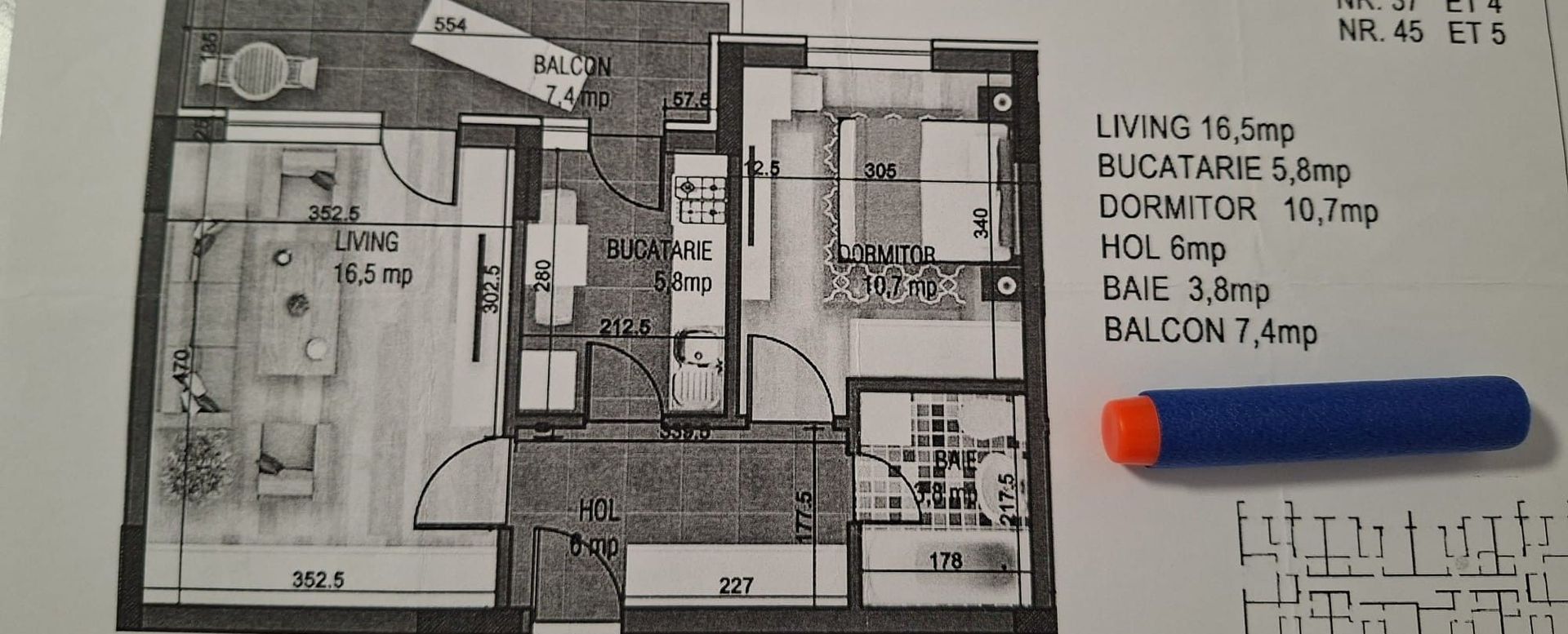 Apartament 2 camere Popesti Leordeni - Poză 20