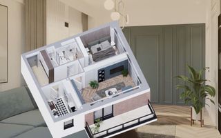 Apartament 2 camere, Onyx Residence, Galata, Iași - Poză 1