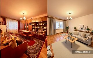 Apartament 3 camere, etaj 1/4, strada Banat, Tudor - Poză 1