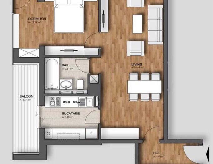 De Inchiriat  Apartament spatios, modern, rond Alba Iulia - Poză 8