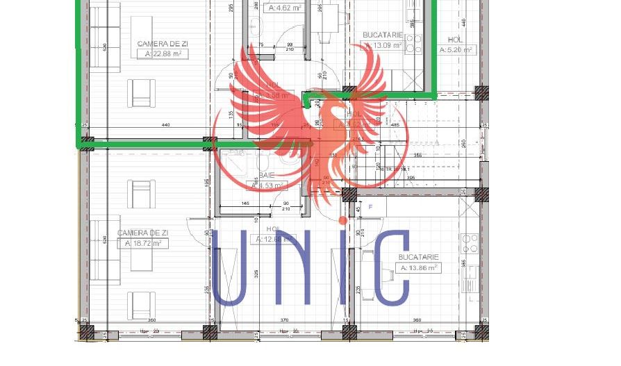 Garsoniera decomandata,44.17 mp Cornitoiu - Poză 1