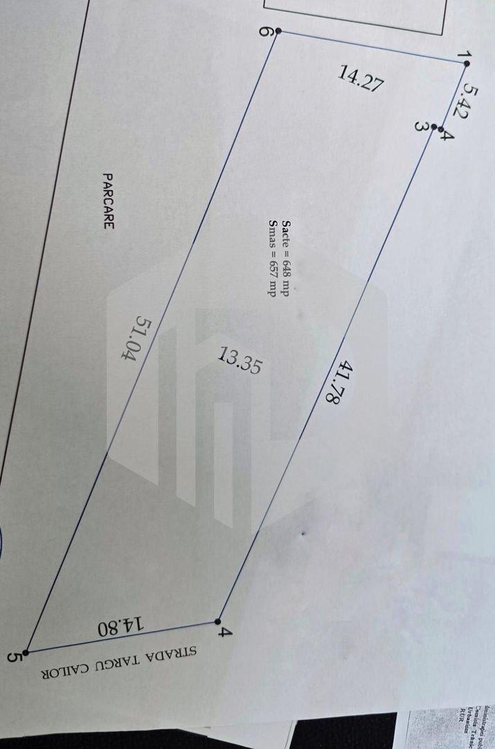 Teren intravilan 648 mp Terezian - Poză 1