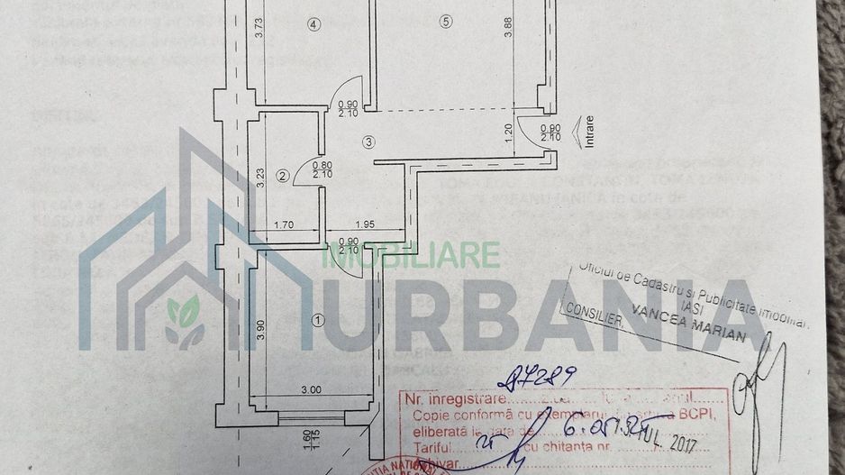 Apartament 2 camere de vânzare în Lunca Cetățuii - Poză 1