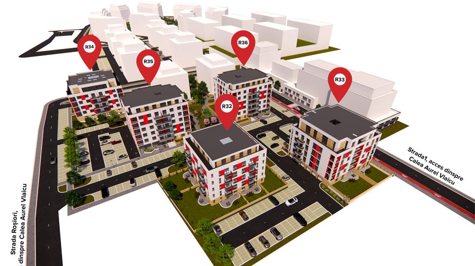 Penthouse 4 camere in bloc nou ARED - Poză 11