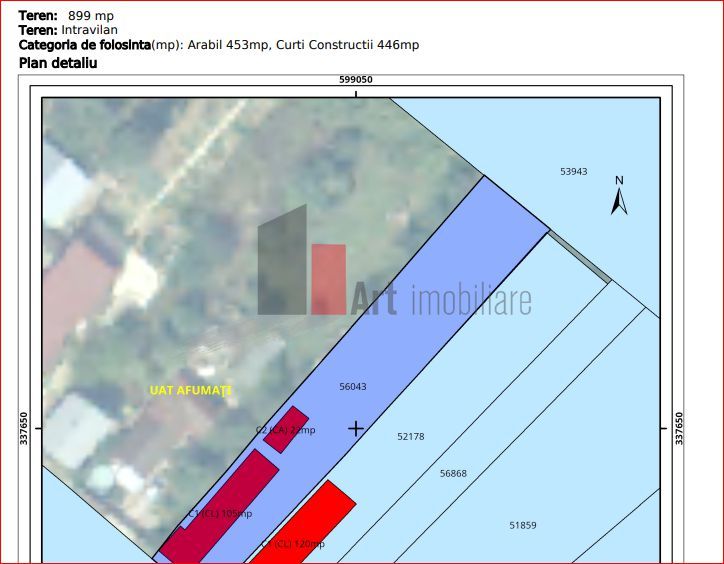 Afumati- Ilfov - 899mp-Teren - ZERO Comision Cumparator - Poză 5