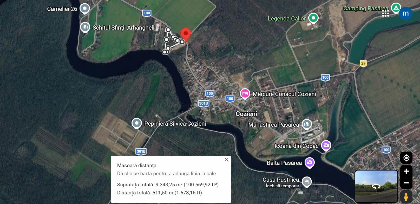 Vand teren intravilan Cozieni - Ganeasa - 9300 mp - Poză 3