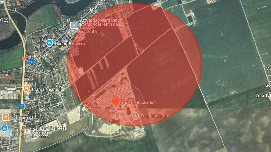 Oportunitate teren Balotesti- Therme - Poză 1