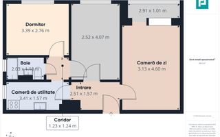 APARTAMENT 3 CAMERE, DECOMANDAT, ZONA VLAICU - Poză 4