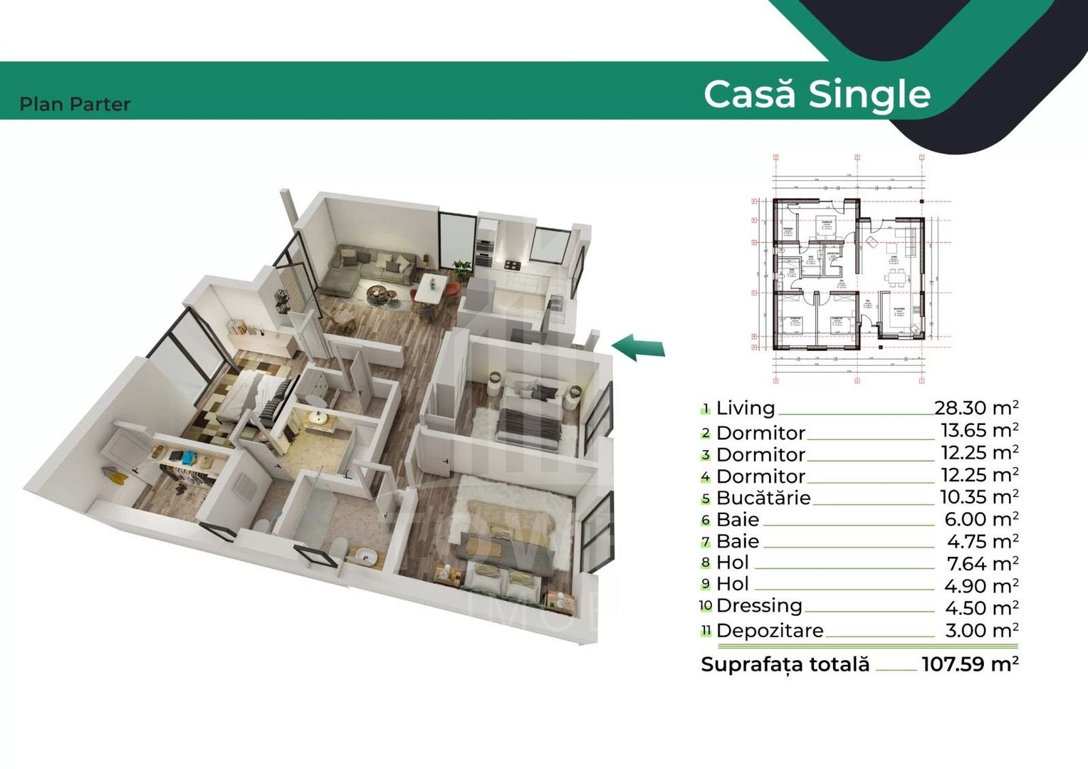 De vânzare case independente energetic într-un cartier liniștit - Poză 3