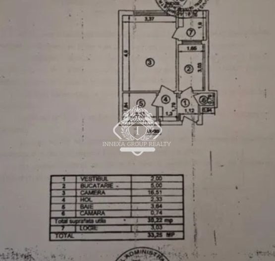Garsoniera de vanzare I Tudor Vladimirescu - Schiță 6