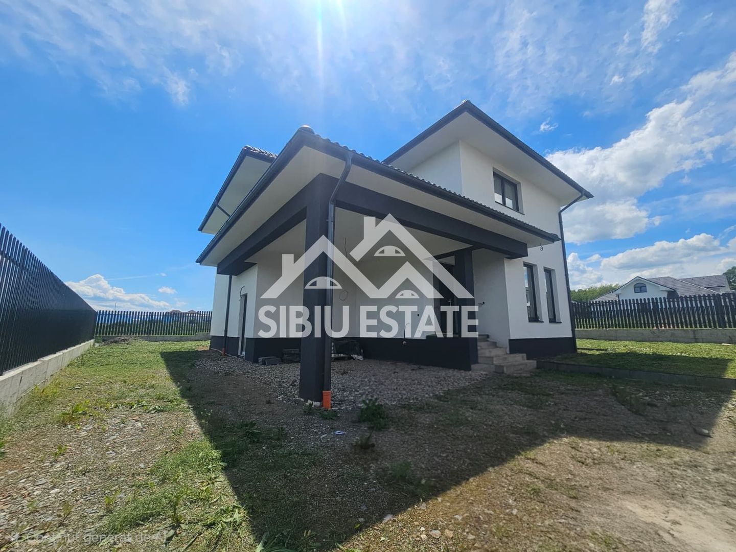 Casa noua cu pivnita, terasa, carport - Poză 11