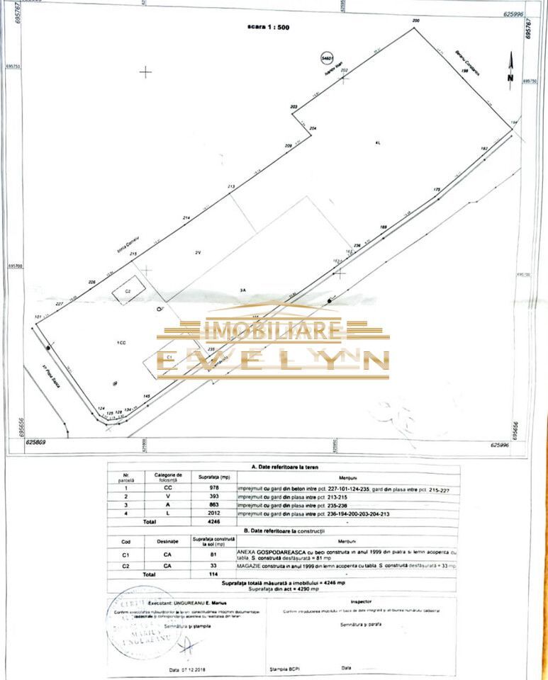 Teren de vanzare 4290 mp, situat pe Popa Sapca - Poză 1