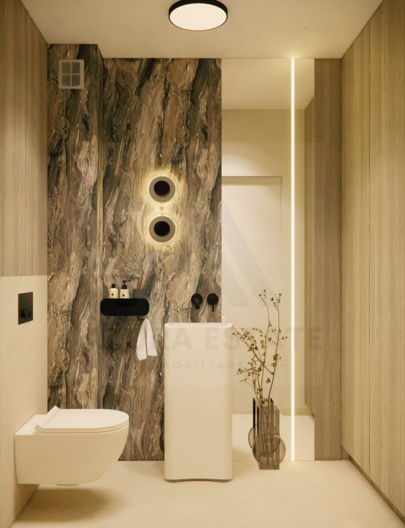 Apartament 3 camere 66 mp utili etaj 2 terasa 9 mp 2 băi zona Strand - Poză 7