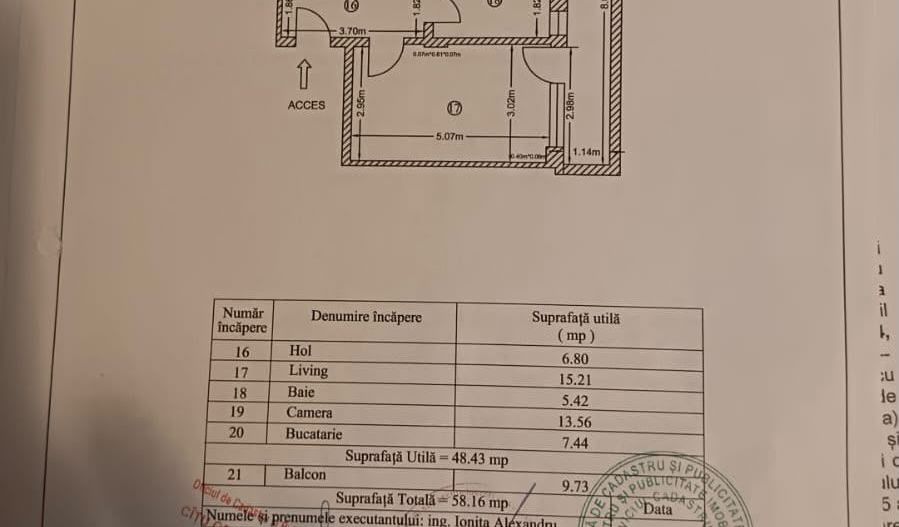 APARTAMENT 2 CAMERE DECOMANDAT | LOC DE PARCARE | BRAGADIRU - Poză 10