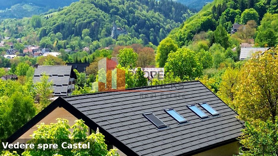 Teren intravilan 2.600 mp Predeluț Bran | Vedere Bucegi și Castelul Bran | Utili - Poză 5