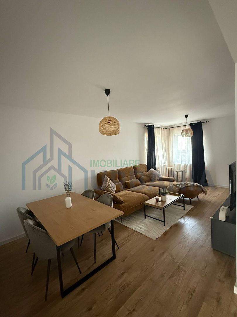 Casă modernă de închiriat în Stejarilor Residence, Lunca Cetățuii, Iași – Curte 400 m², Terasă, Parcare, Mobilată complet - Poză 3