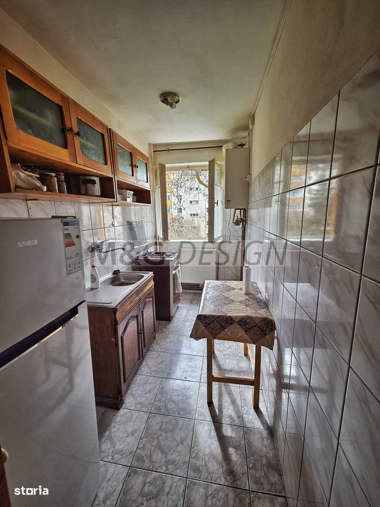 Apartament 2 camere Girocului etaj 2 cu centrala - Poză 2