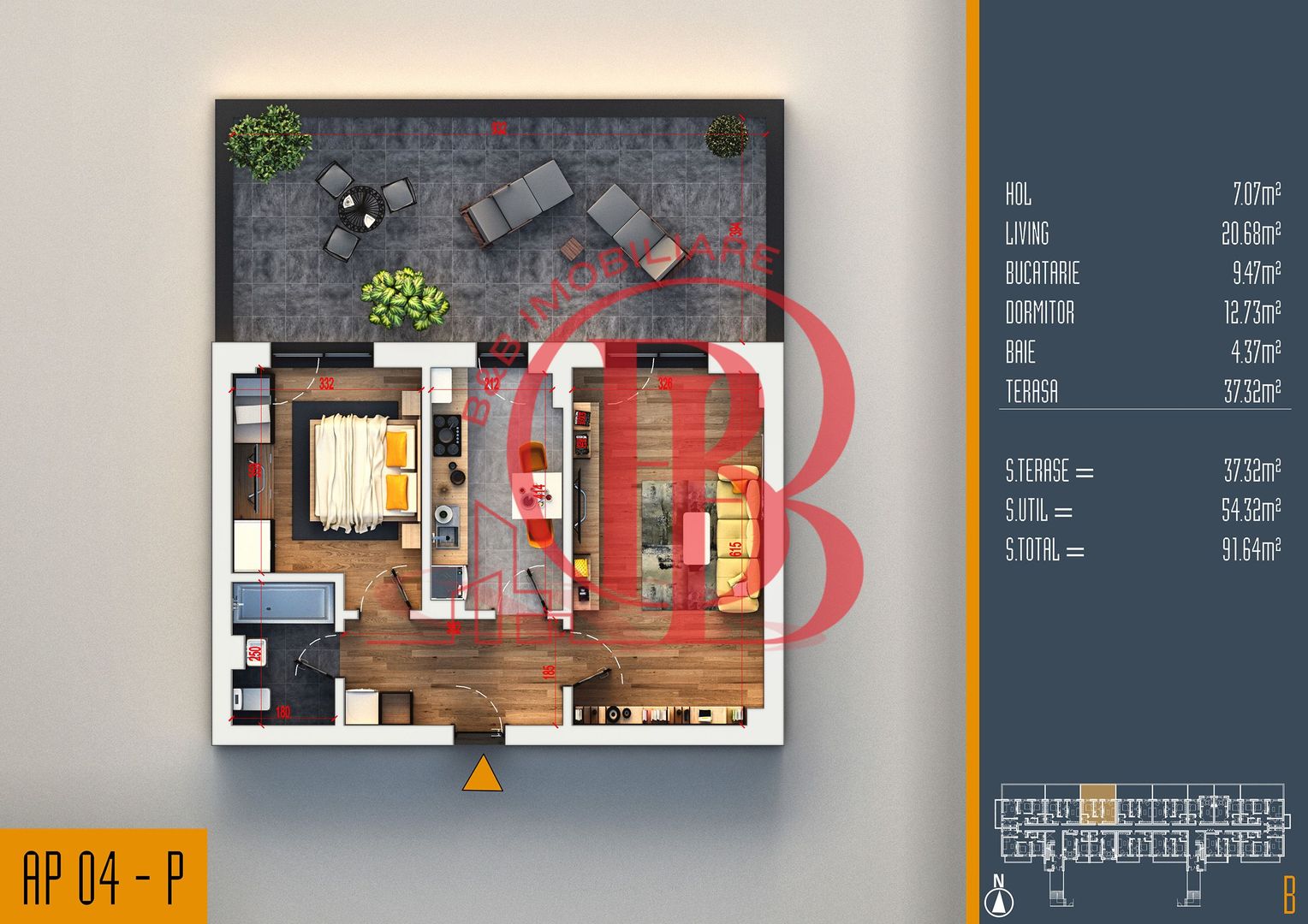 Oferta Lansare 2 camere proiect nou Pallady - Schiță 6