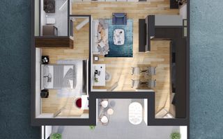 Apartament semidecomandat în ansamblu nou! - Poză 1