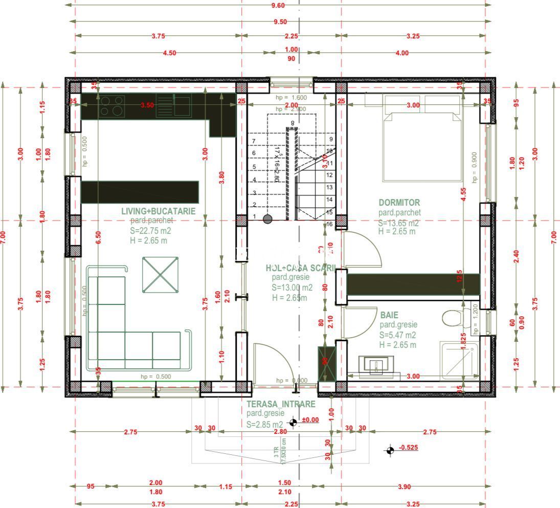 Casă Individuala 4 CAMERE de vânzare în Cartier Izvor - Poză 4