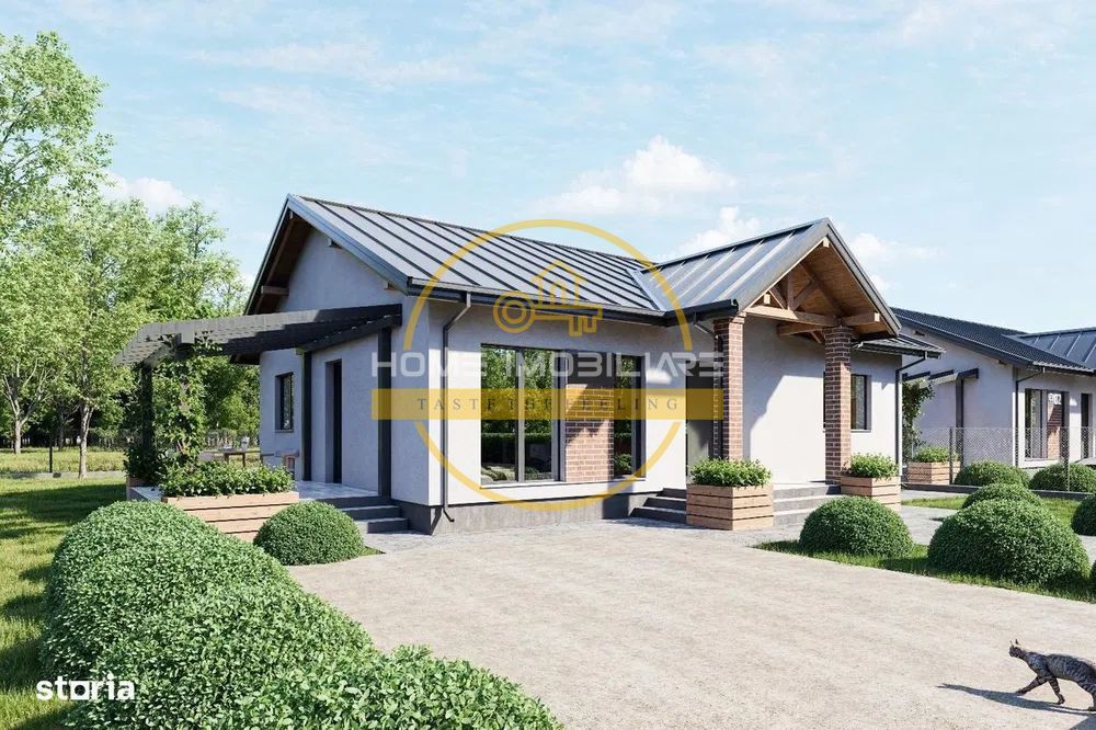 Casa 4 camere, 2 băi/incalzire in pardoseala/ teren 490 mp in zona Dancu-Holboca - Poză 2