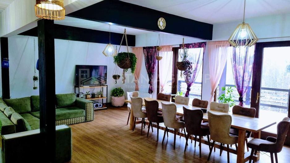 INVESTITIE Vila moderna + vila la rosu, teren 1480 padure - Poză 16