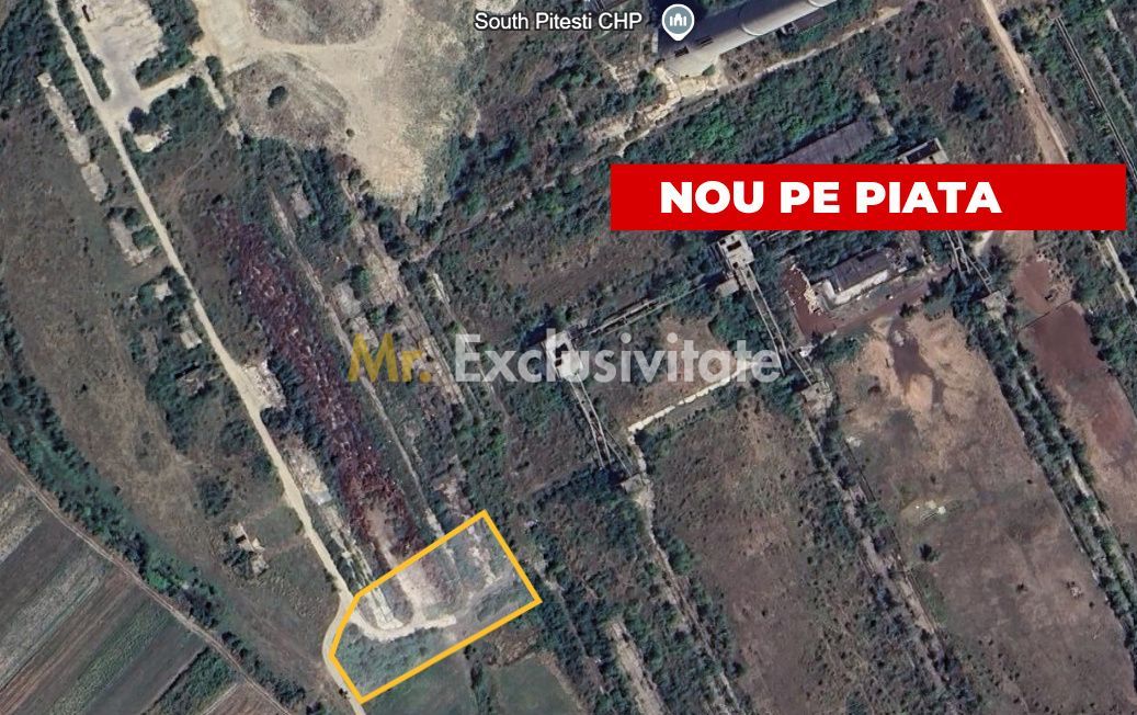 Teren intravilan 3.288 mp | Front stradal 69 m | Zona fostului CET Bradu | - Poză 2