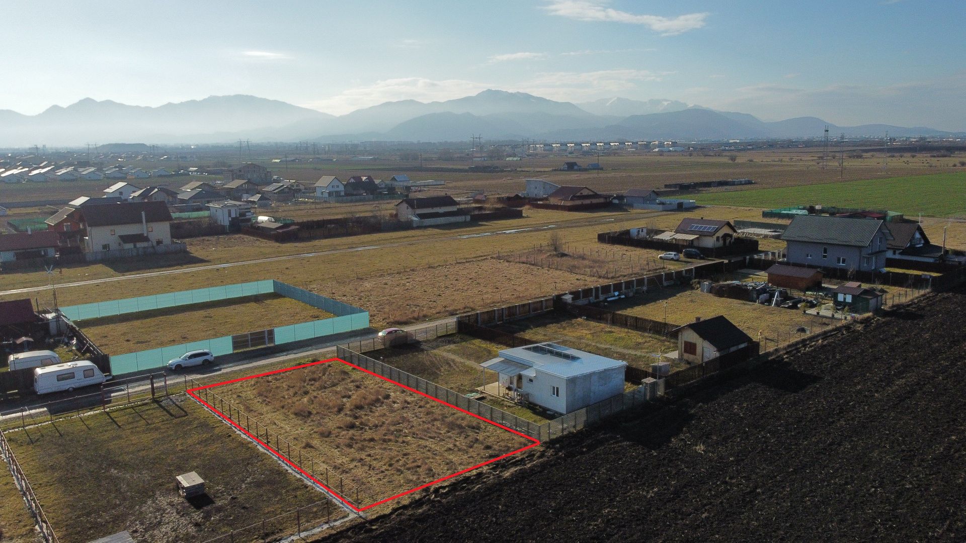 Teren construcții intravilan 500 mp Sânpetru, jud. Brașov - Poză 5