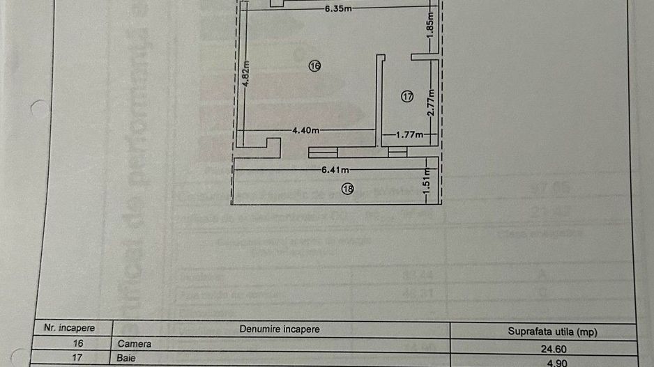 Studio cu loc parcare zona Mamaia Sat - Navodari 250m de plaja - Schiță 9