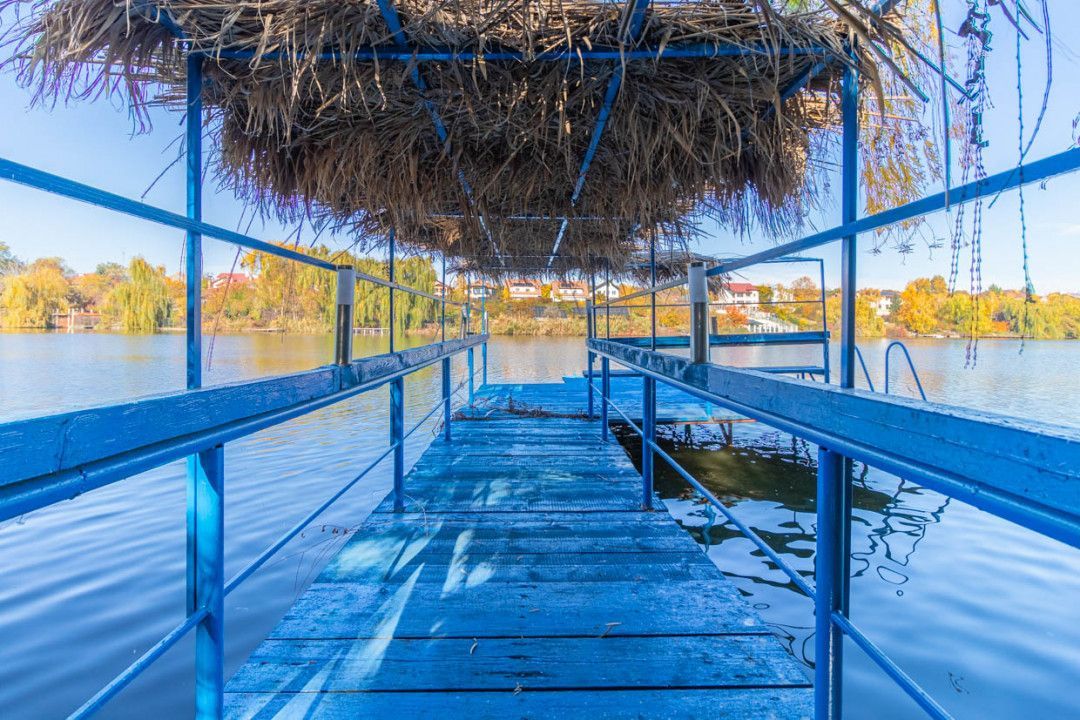Casa din Natura Balotesti-6300 mp teren-Acces privat la lac si ponton propriu - Poză 11