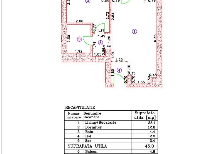 2 camere || loc de parcare inclus|| Cortina North - Schiță 9
