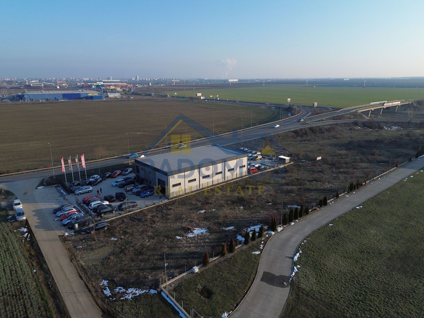 Teren industrial intravilan – 5.633 mp – deschidere 27 ml – acces DN1 - Poză 4