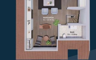 Vila-5 camere-P+1+M | Nicolae Grigorescu - Schiță 25