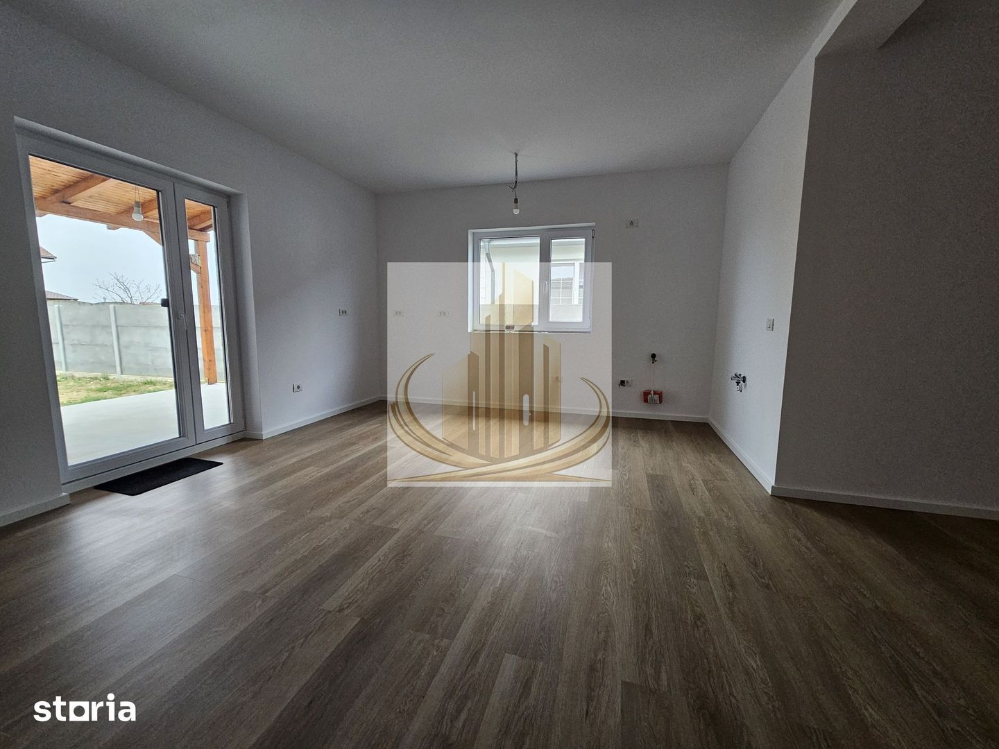 1/2 duplex nou, 3 camere 2 băi, Mănăstirea Şag 91mp pe parter - Poză 3
