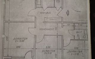 Apartament 4 camere, decomandat, 80.94 mp - Poză 3