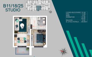 Apartament 2 Camere Titan-Pallady Finalizare Rapida - Poză 1