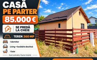 Casă pe parter • Teren 260 mp • Zonă centrală și foarte liniștită - Poză 1