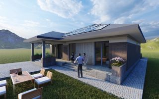 Casă individuală , parter, ansamblu rezidențial modern – Șura Mica - Poză 4