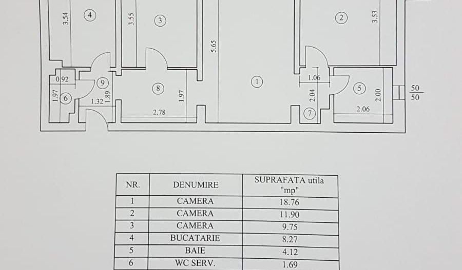 3 camere | Modern | Parcare | Gorjului - Poză 4