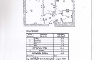 Apartament 2 camere de vanzare II Loc de parcare II Pipera - Schiță 18