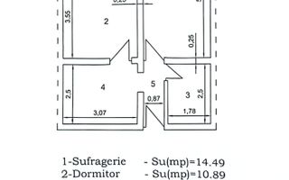 Apartament cu 2 camere, etaj 4, mobilat și utilat, VASLUI - zona ANA IPATESCU; - Poză 9