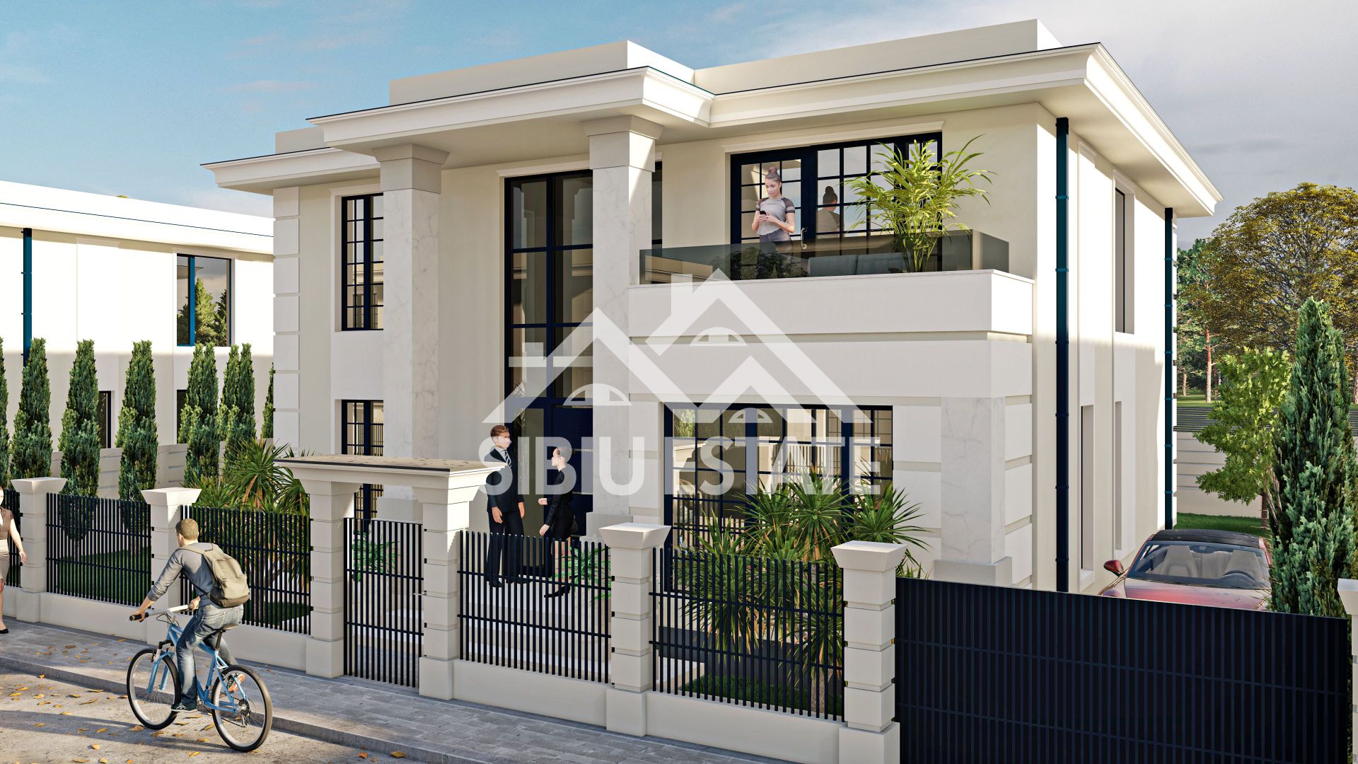 Vila de lux Selimbar proiect Beverly Hills by Casian's Residence - Poză 10